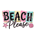 Beach please