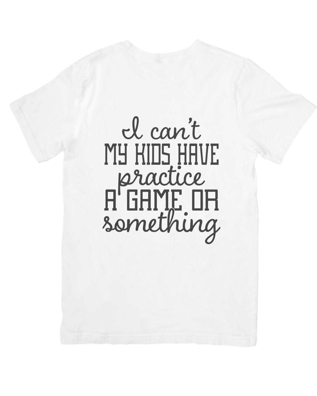 Cant my kids have a game