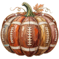 Football pumpkin