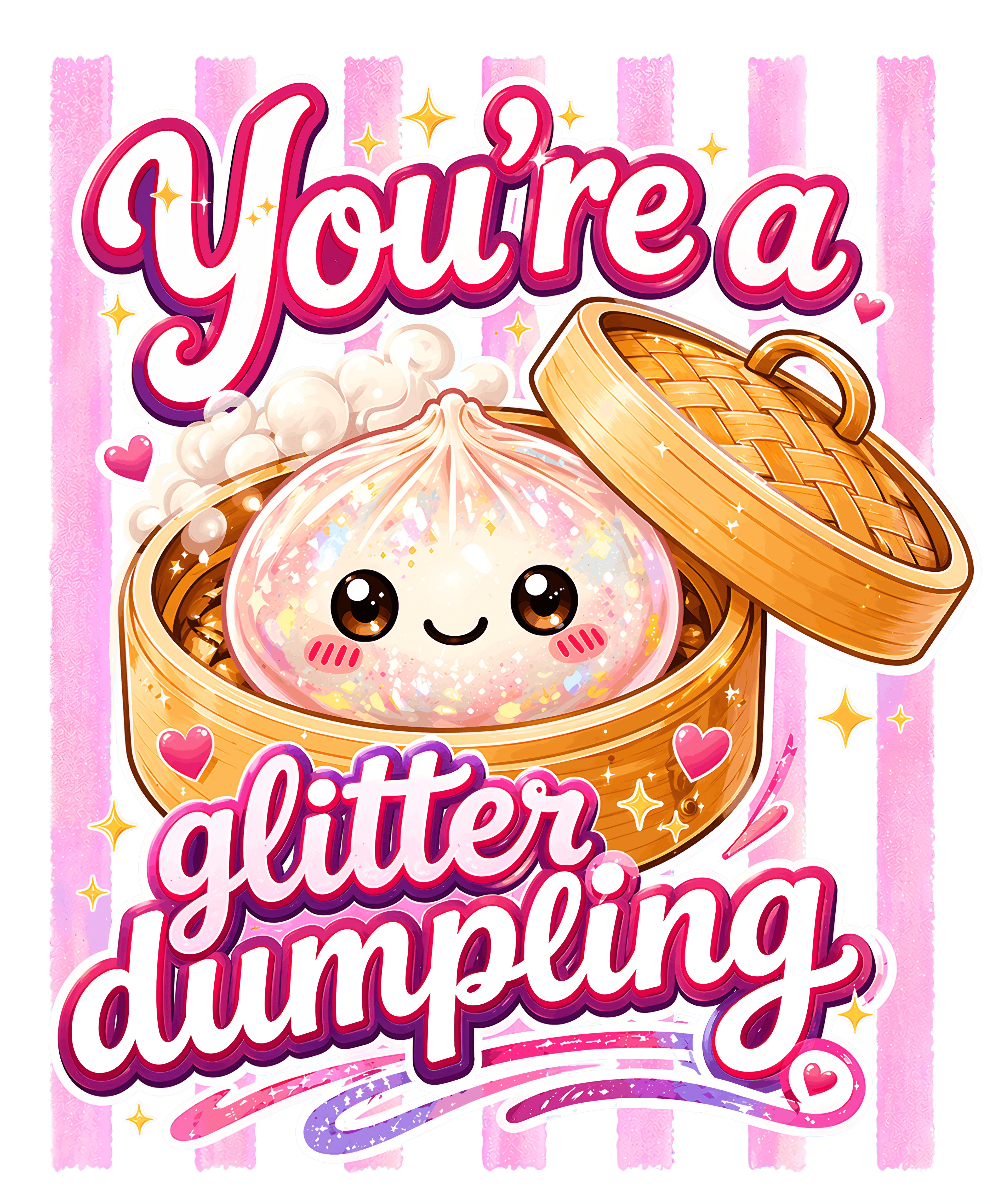 Glitter dumpling