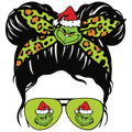 Grinch headband