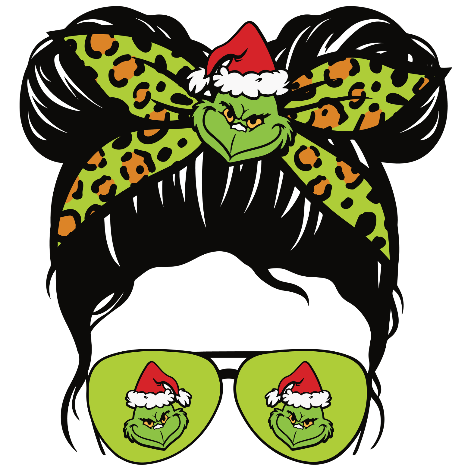 Grinch headband