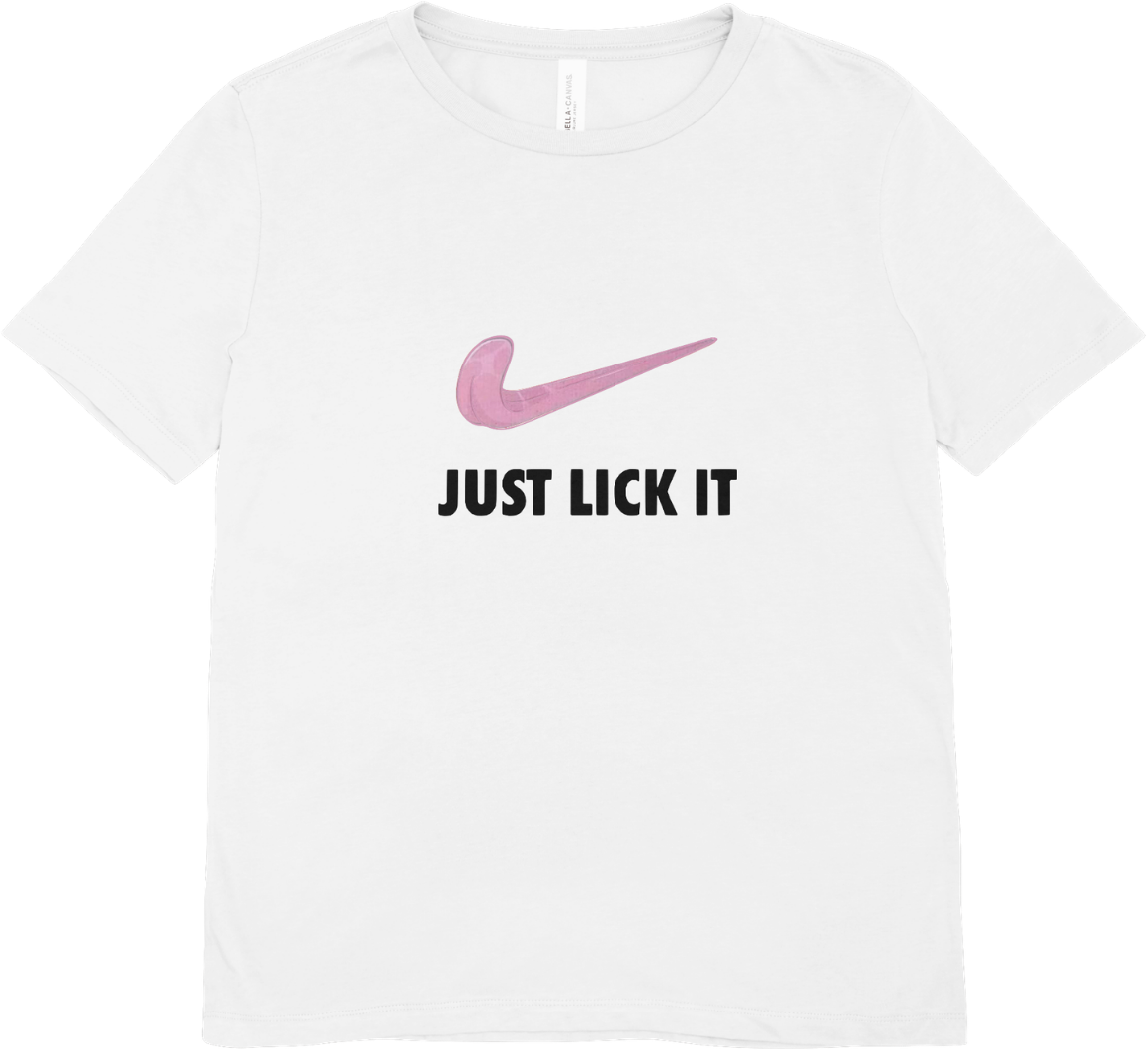 Just lick it