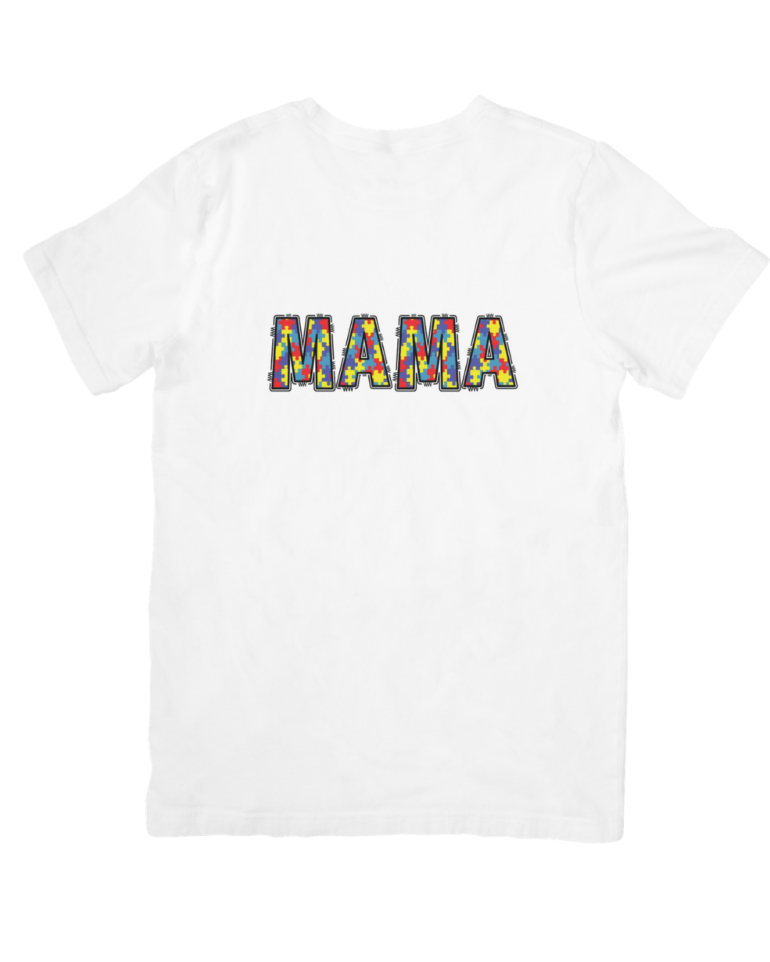 Mama Autism lettering
