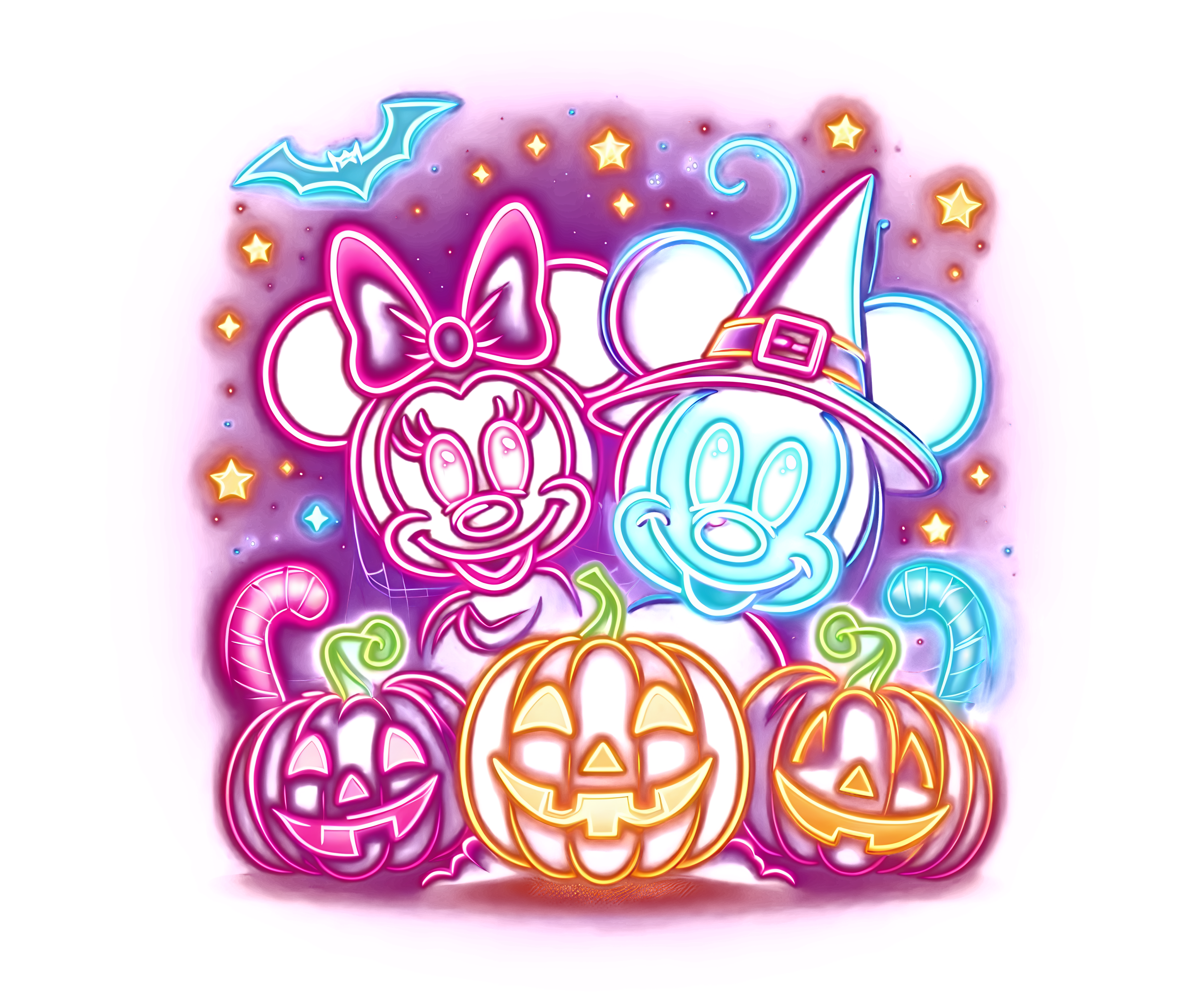 Mickey and Minnie Halloween
