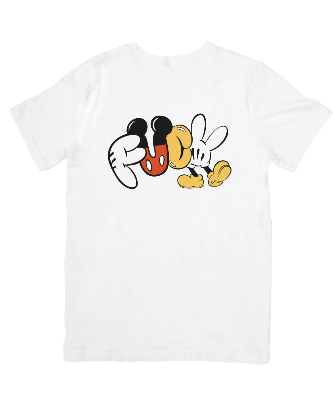 Mickey lettering