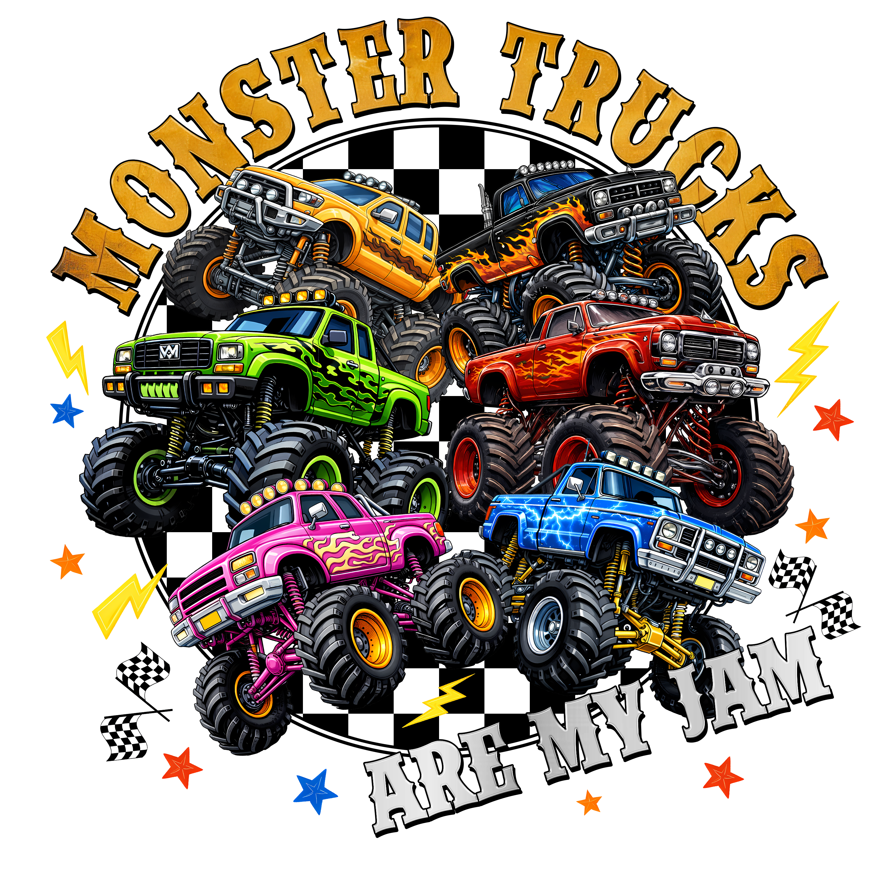Monster trucks are my jam