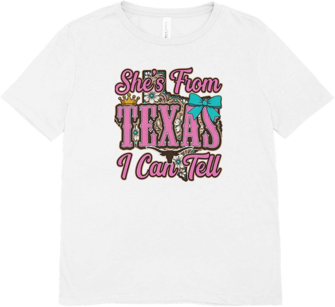 Shes from Texas i can tell