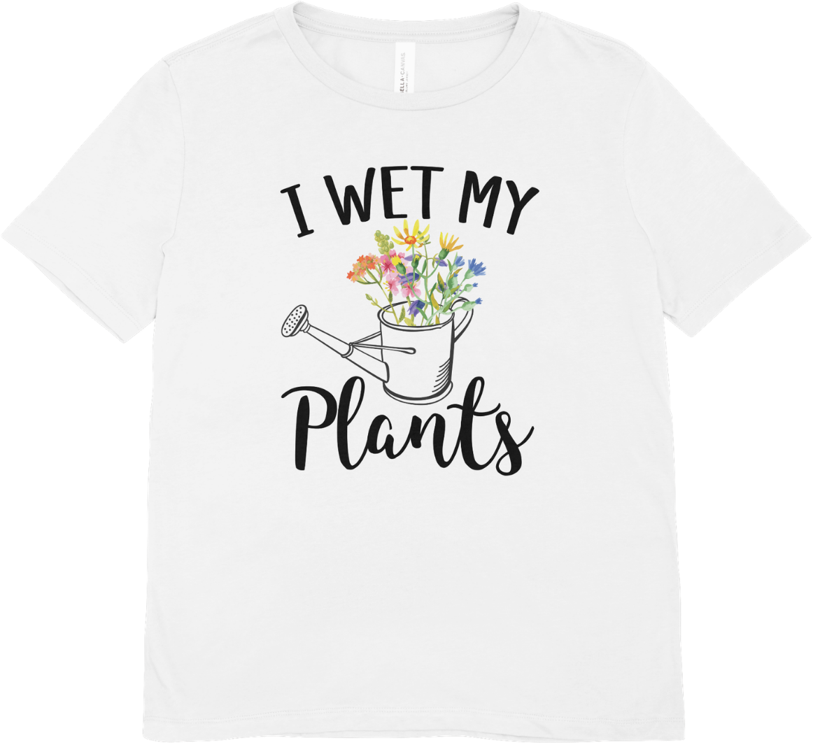 I wet my plants